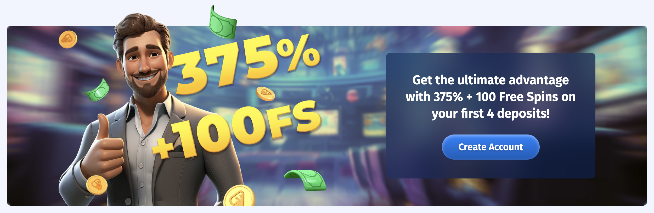 Spin City Casino Interface